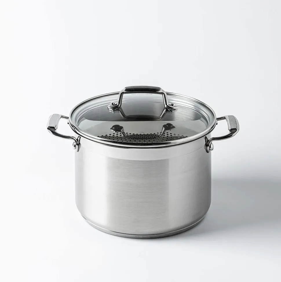 Tramontina Gourmet Pasta Strainer Pot - Set of 2 (Stainless Steel)