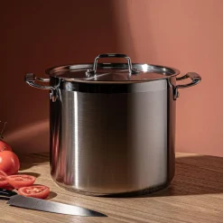 Tramontina Gourmet Stock Pot with Lid 11L (Stainless Steel)