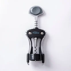 Trudeau Maison Deluxe Wing Corkscrew (Black/Silver)