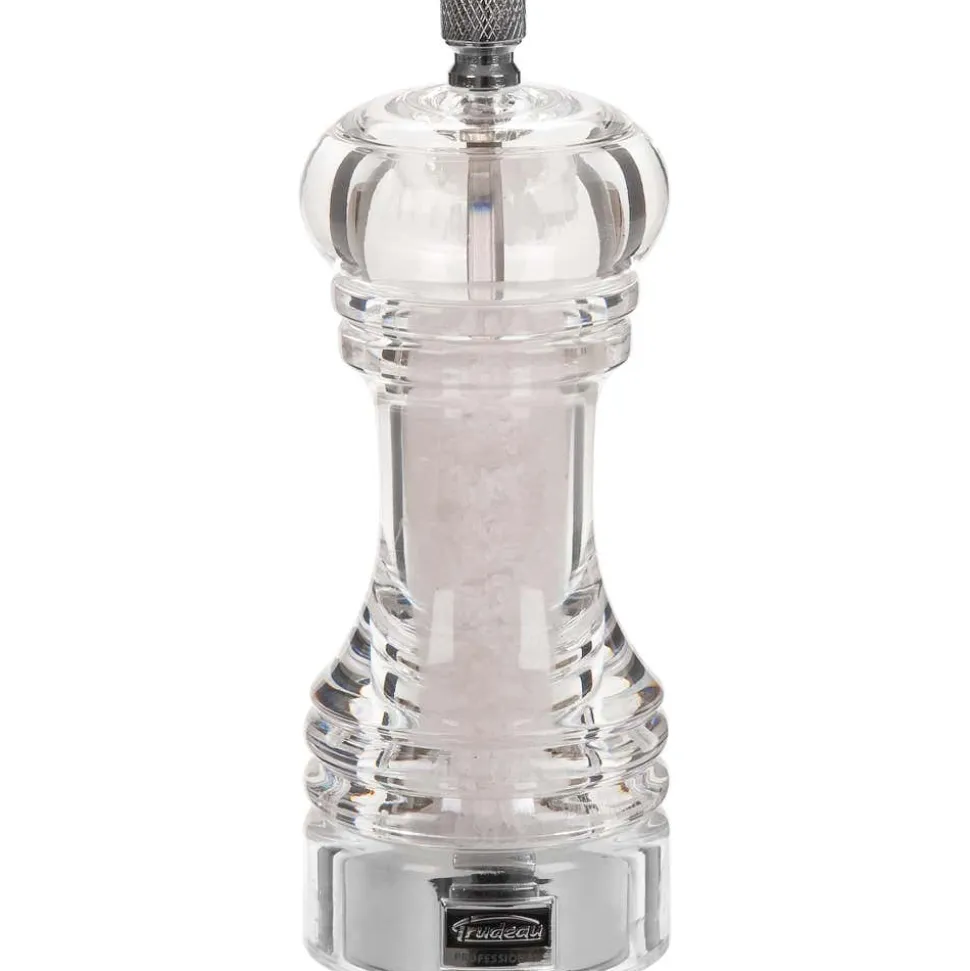 Trudeau Professional 6" Acrylic Adjustable Salt Mill