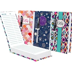Ty Memo 'Red/Celestial/Ikat' Notepad with Pen (Asstd.)