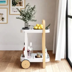 Umbra Bellwood Bar-Serving Cart 20.8x17x31.4