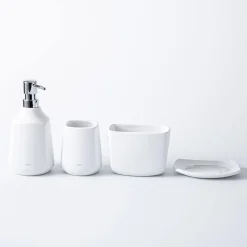 Umbra Corsa Ceramic Soap Dish (White)