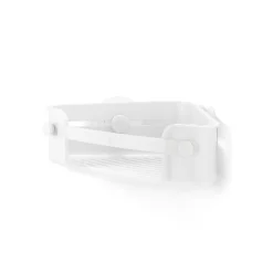 Umbra Flex Adhesive Corner Basket (White)