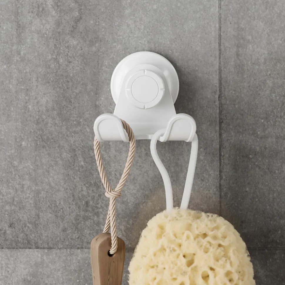 Umbra Flex Adhesive Double Hook (White)