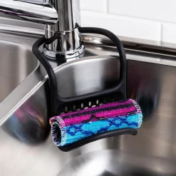 Umbra Sling Silicone Flexible Sink Caddy (Black)