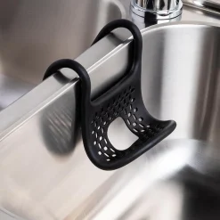 Umbra Sling Silicone Flexible Sink Caddy (Black)