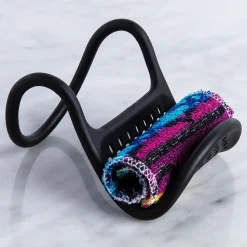 Umbra Sling Silicone Flexible Sink Caddy (Black)