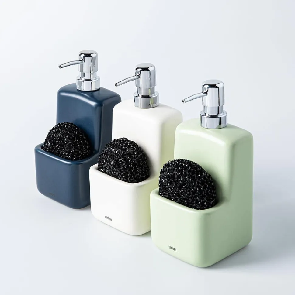 Umbra Square Ceramic Soap Pump (Sage)