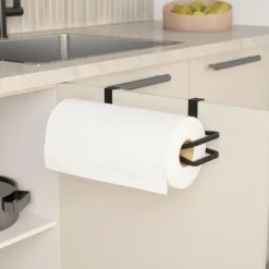 Umbra Squire Over-The-Door Paper Towel Holder (Black)