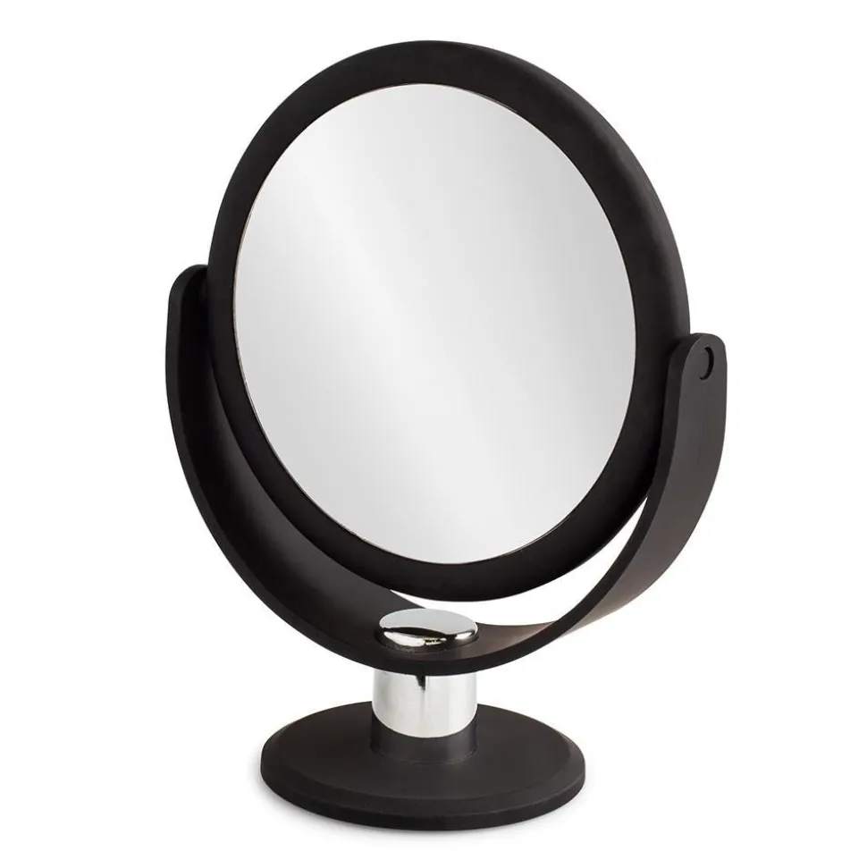 Upper Canada Danielle Soft Touch Countertop 10x Mirror (Black)