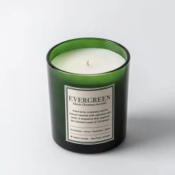 Vault Scented Soy Wax Candle - Evergreen