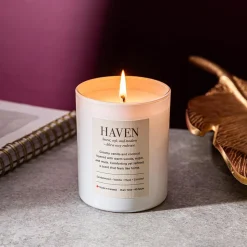 Vault Scented Soy Wax Candle - Haven