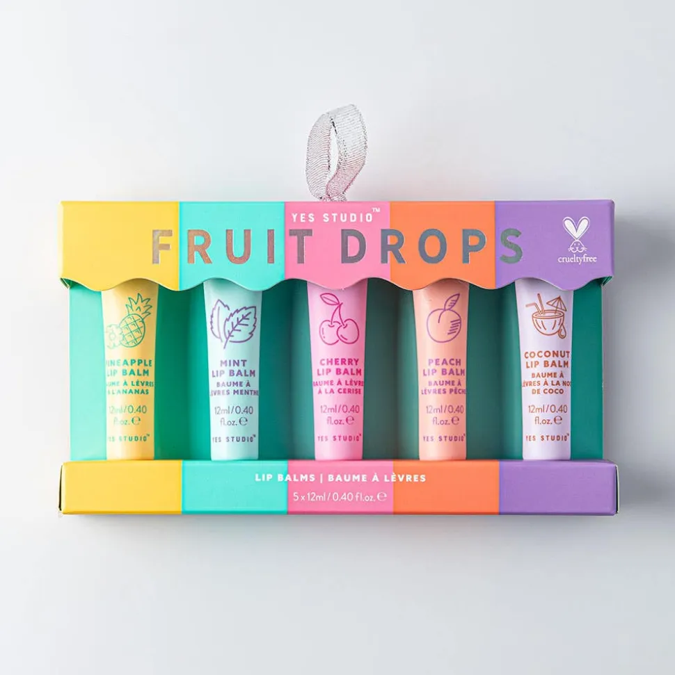 Yes Studio Fruit Drops Lip Balm - Set of 5