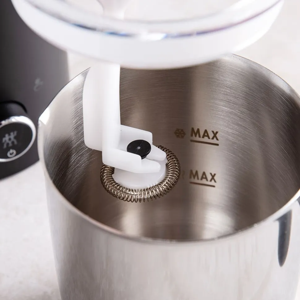 ZWILLING Enfinigy Milk Frother (Black/Silver)