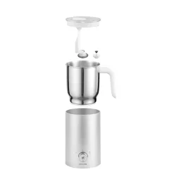 ZWILLING Enfinigy Milk Frother (White/Silver)