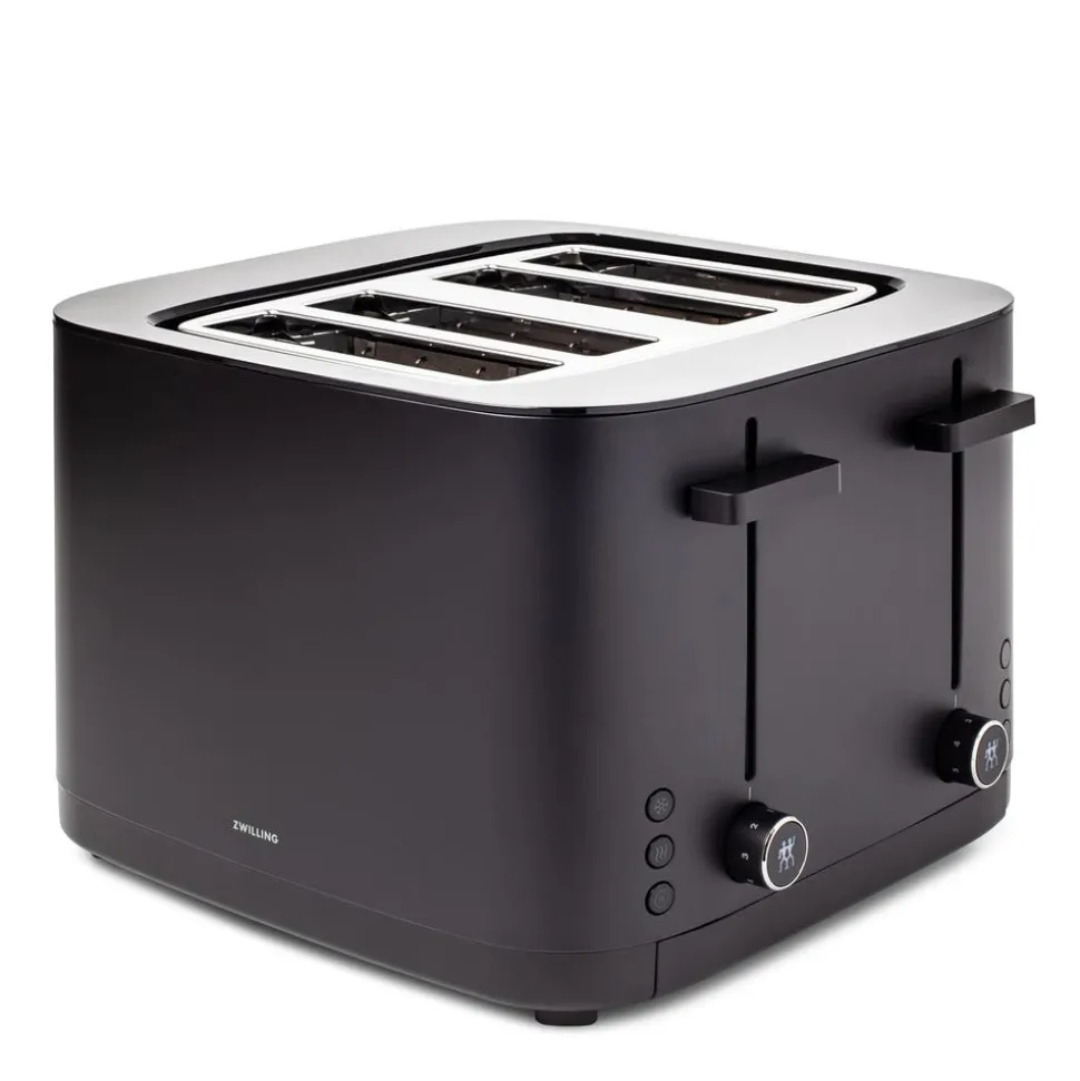 ZWILLING Enfinigy 4 Slice Toaster (Black/Silver)