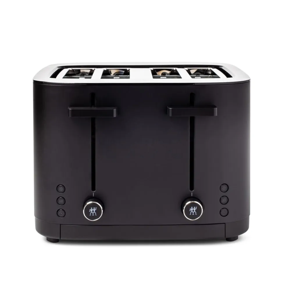ZWILLING Enfinigy 4 Slice Toaster (Black/Silver)