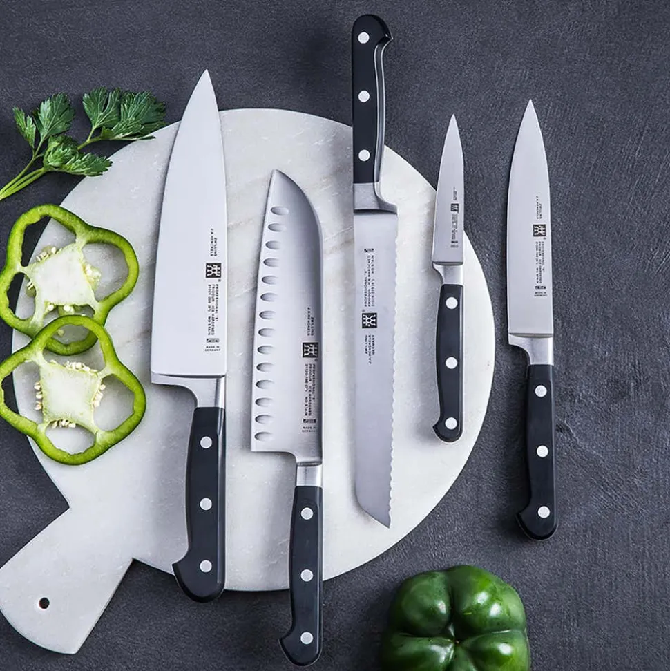 ZWILLING Professional "S" 7" Santoku Knife Granton Edge