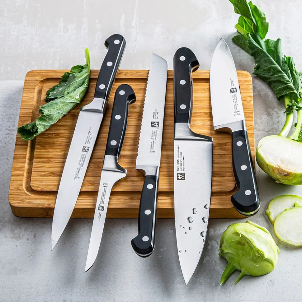 ZWILLING Professional "S" 7" Santoku Knife Granton Edge