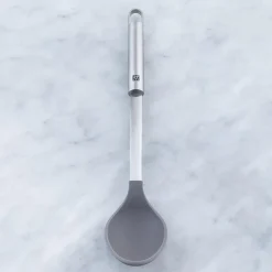 ZWILLING Pro Silicone Serving Spoon (Black/Stainless Steel)