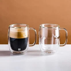 ZWILLING Sorrento Double Wall 'Buy 6 & Get 8' Coffee Mug with Handle