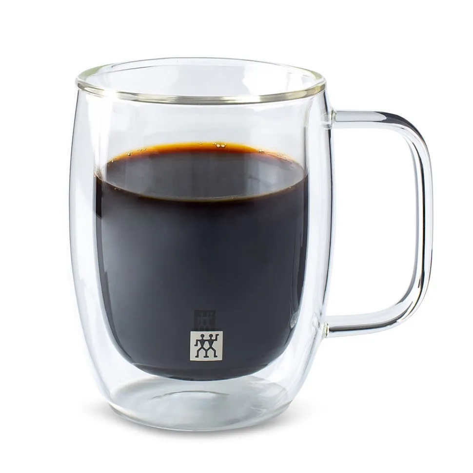ZWILLING Sorrento Double Wall Espresso Mug w/ Handle 'Buy 6 & Get 8'