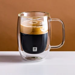 ZWILLING Sorrento Espresso Mug with Handle - Set of 2, 134 mL
