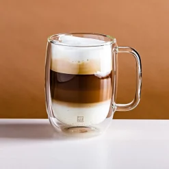 ZWILLING Sorrento Latte Macchiato Mugs - Set of 2, 450 mL