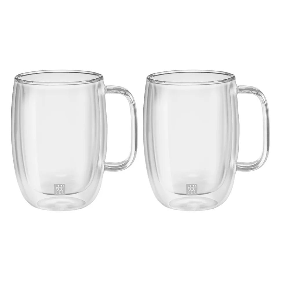 ZWILLING Sorrento Latte Macchiato Mugs - Set of 2, 450 mL