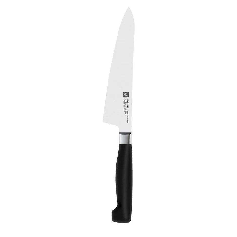 Zwilling 4-Star Block Combo with Bonus Sharpener - Set of 6 (Charcoal)