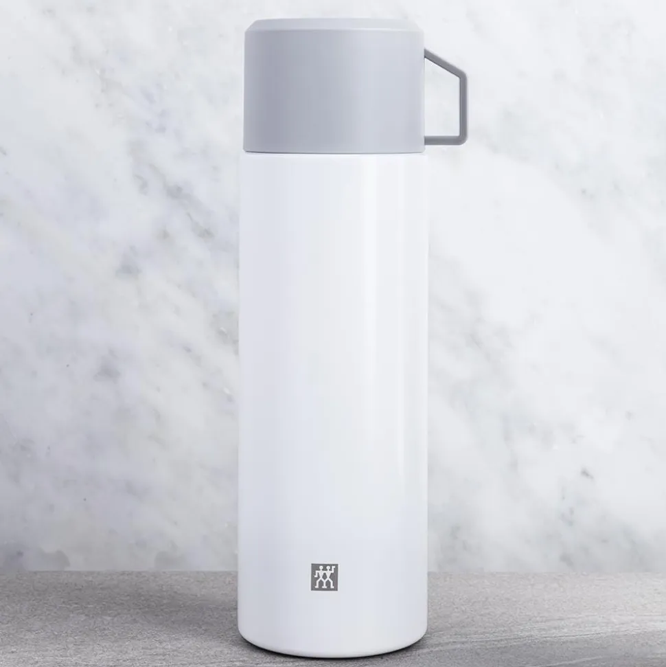 ZWILLING Thermo Thermal Travel Bottle (White/Silver)