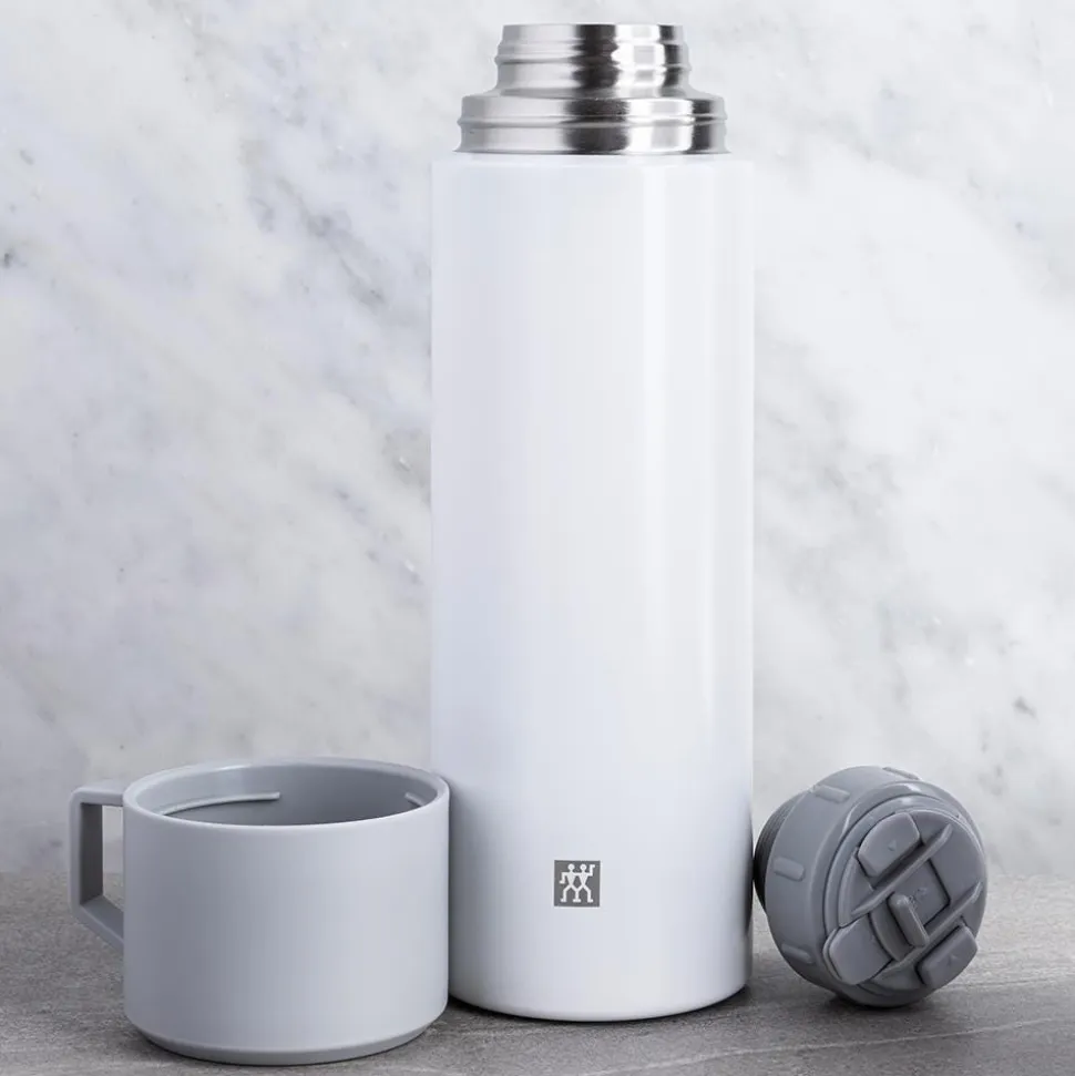 ZWILLING Thermo Thermal Travel Bottle (White/Silver)