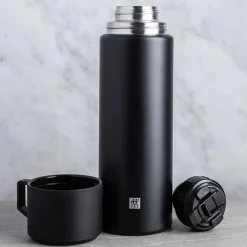 ZWILLING Thermo Thermal Travel Bottle (Matte Black)