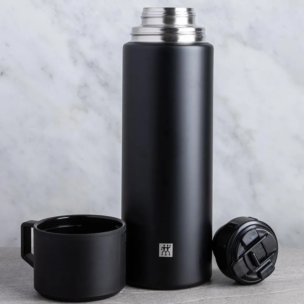 ZWILLING Thermo Thermal Travel Bottle (Matte Black)