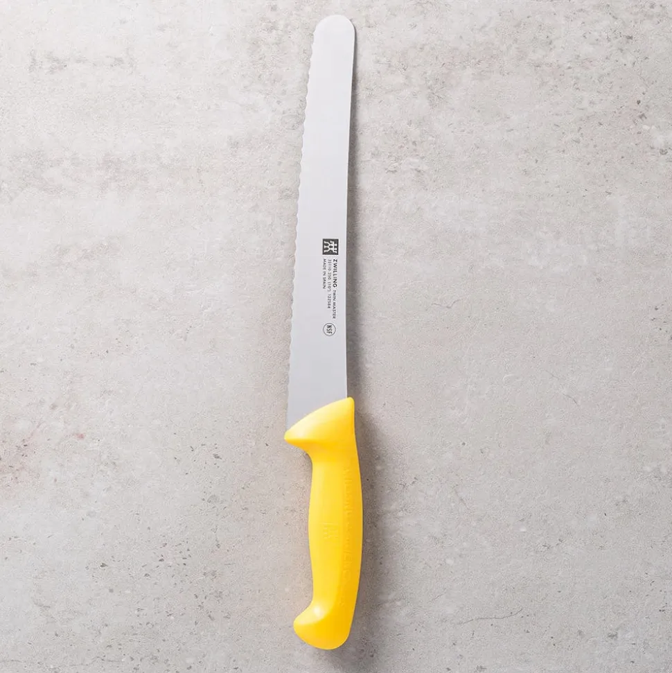 ZWILLING Twin Master 9.5" Bread-Pastry Knife Serrated (Yellow)