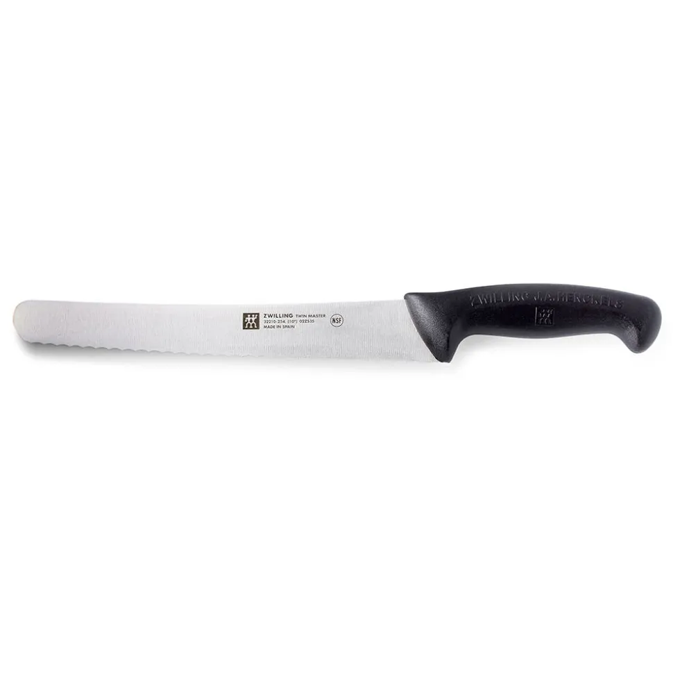 ZWILLING Twin Master 9.5" Bread-Pastry Knife Serrated (Black)