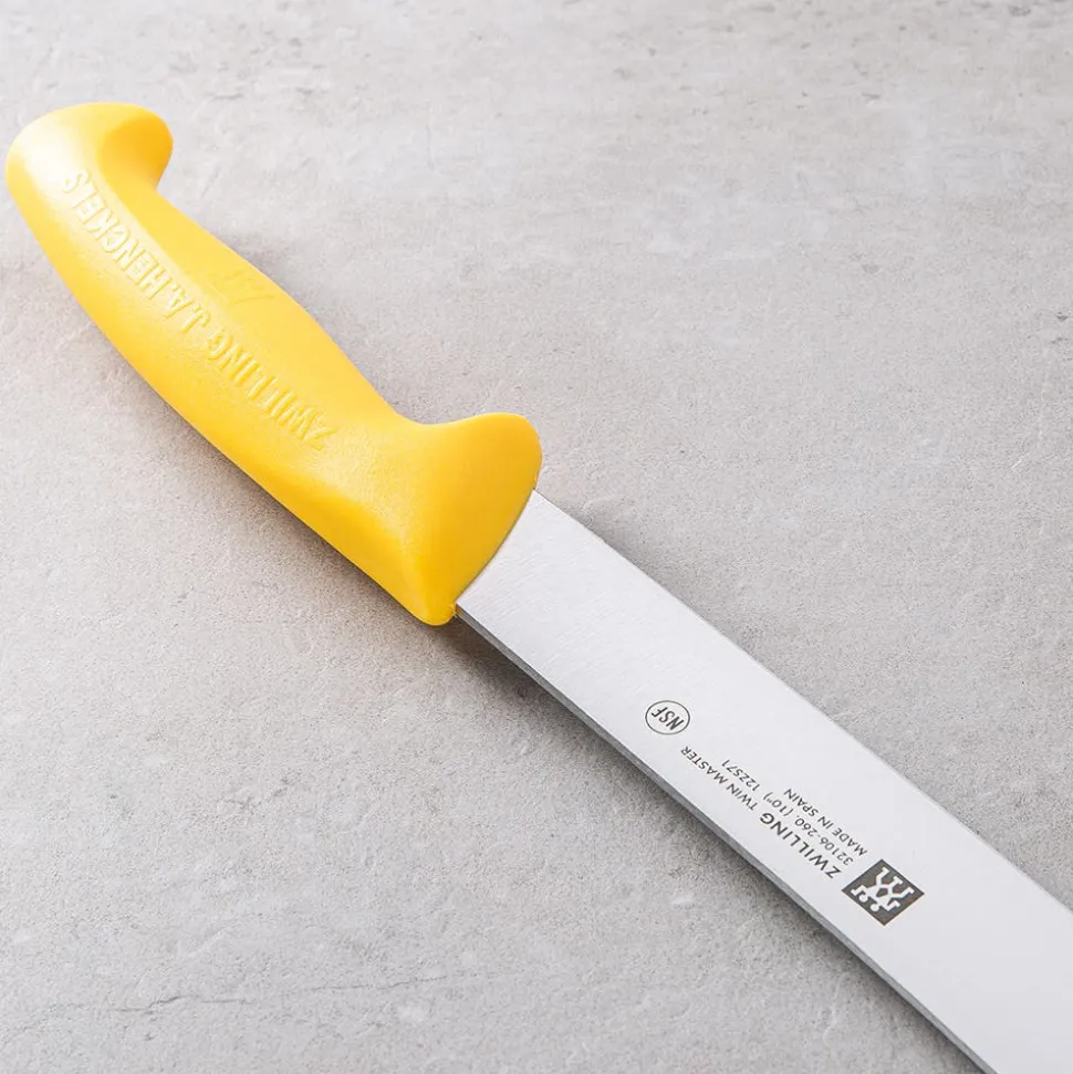 ZWILLING Twin Master 10" Butcher Knife (Yellow)