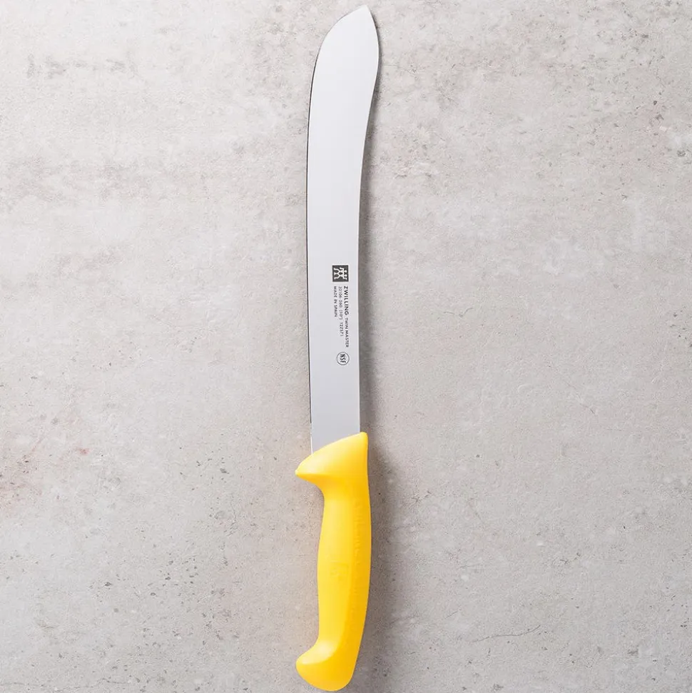 ZWILLING Twin Master 10" Butcher Knife (Yellow)