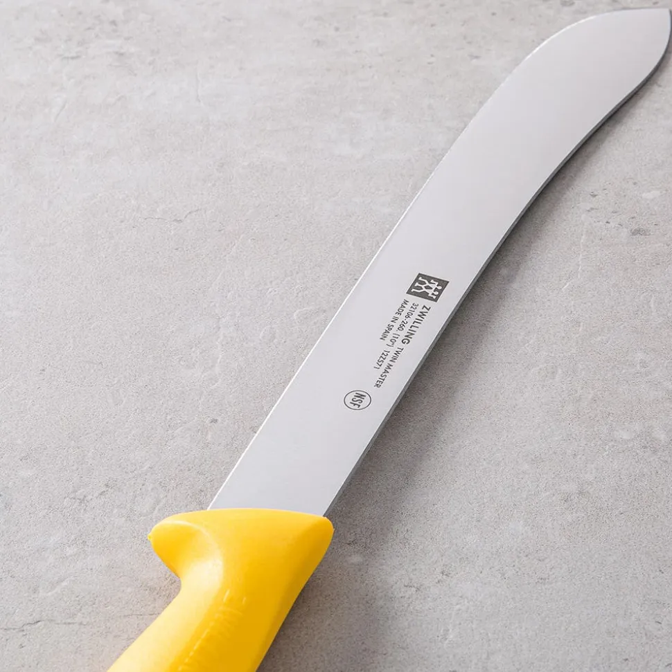 ZWILLING Twin Master 10" Butcher Knife (Yellow)