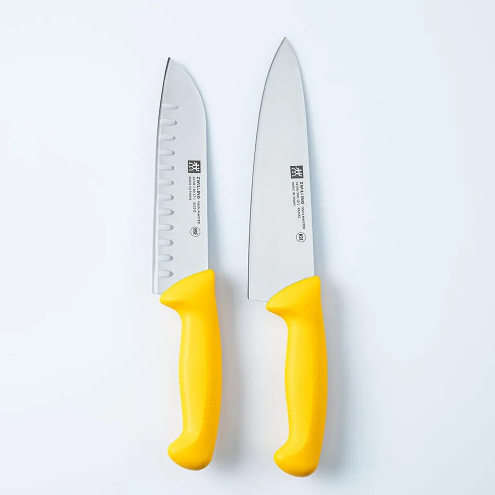 Zwilling Twin Master Chef Knife Combo - Set of 2 (Yellow)