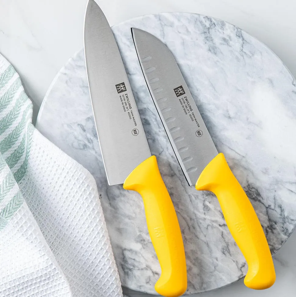 Zwilling Twin Master Chef Knife Combo - Set of 2 (Yellow)