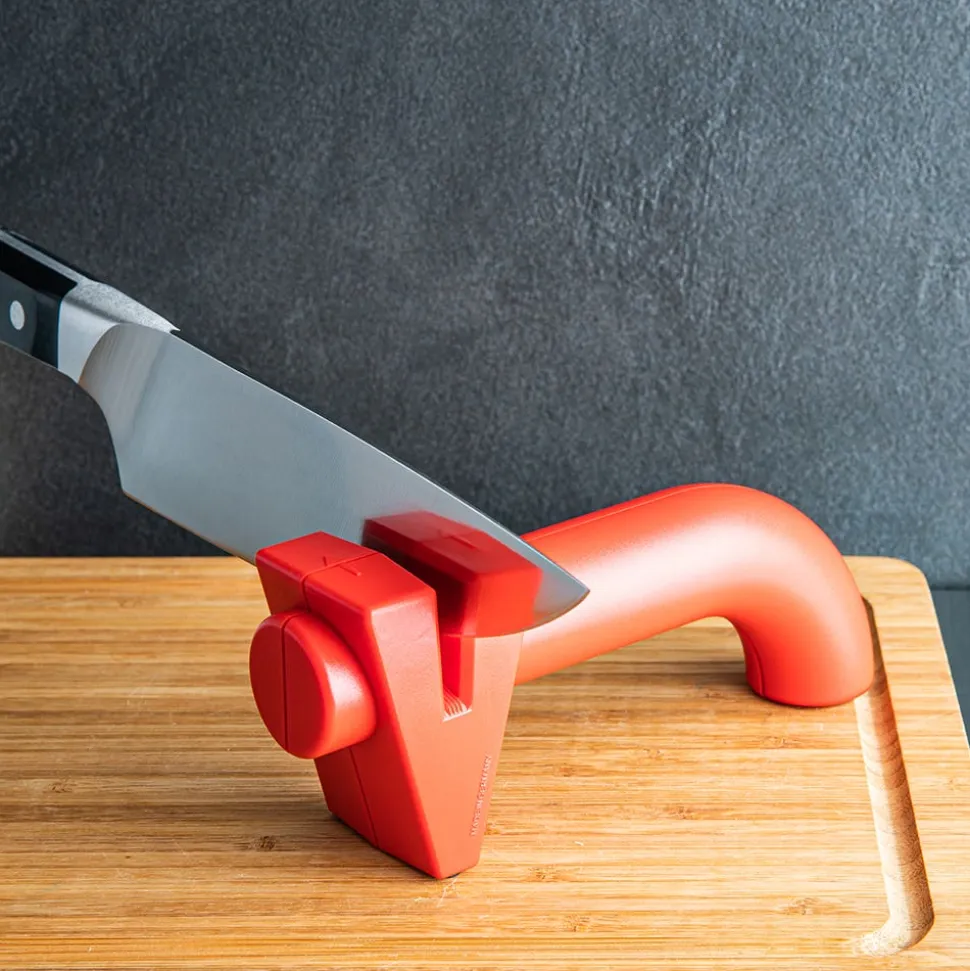 ZWILLING Twinsharp Knife Sharpener (Red)