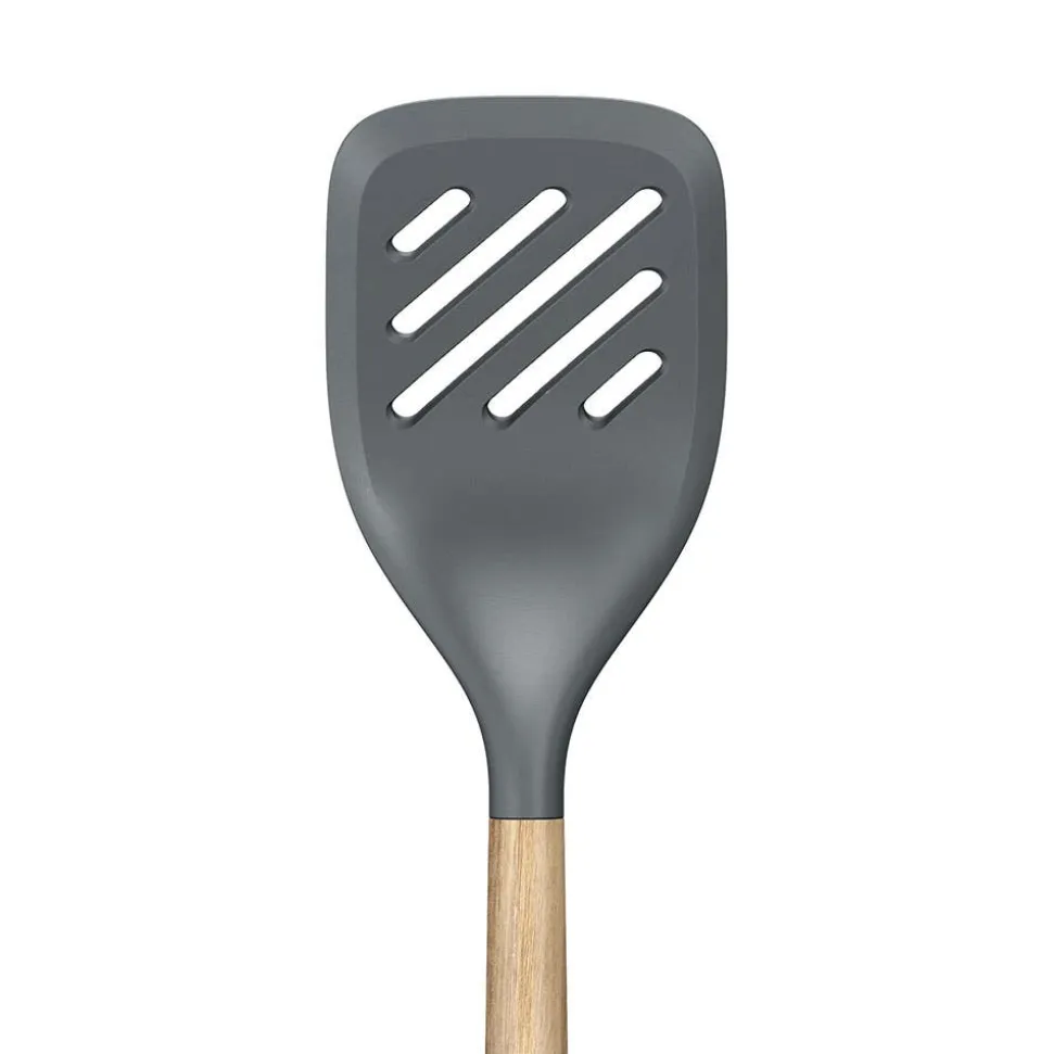 Zyliss Effortless Slotted Turner (Natural/Black)